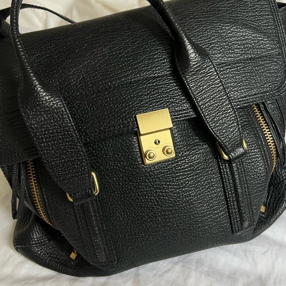 3.1 Phillip Lim Large Black Handbag - Picture 4 of 4